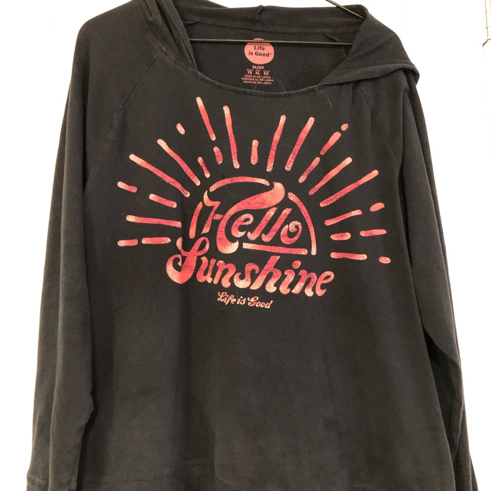 Life is Good long sleeve tee